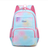 Elementary School Students Fashion Backpack Gradient Color Campus Schoolbag