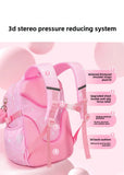 Kid Girl Bow Knot Schoolbags Waterproof Schoolbag