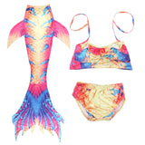 Kids Girl Mermaid Swimsuit Costume Beach Bikini Bathing Suit