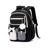 3 Pcs Kid Teenage Travel  Large capacity Nylon Backpack Fashion Candy Bookbags