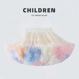 Kid Baby Girls Tutu Puffy Ballet Party Princess Skirt