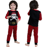 1-10Y Kid Boy Girl Halloween Pajamas Cartoon Cute Pumpkin Skeleton Carnival Nightwear