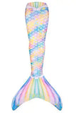 Kids Girls Swimming Mermaid Swimwear Tail Add Monofin Fin