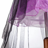 4-14Y Kids Birthday Party Halloween Gothic Witch Carnival Dresses
