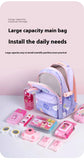 Primary School Girl  Lightweight Waterproof School Bags Cute Backpack