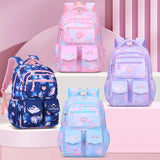 Cute Schoolbag Kid Girls Cartoon Bookbag Large Capacity Lightweight Backpack