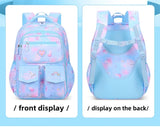 Cute Schoolbag Kid Girls Cartoon Bookbag Large Capacity Lightweight Backpack