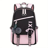 College Teen Girls School Backpack Cute Bookbag Laptop Travel Backpack