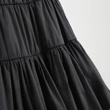 2-12Y Kid Girl Classic Black Gothic Wendsday Halloween Holiday Party Dresses