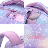 Kids Cartoon Cute Trolley Backpack Boy Girl Anime Rolling Backpacks Children Large Capacity Wheeled Schoolbag Casual Book Bags