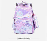 3pcs Kids Girl School Backpack Lunch Pencil Bag Set