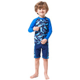 Kid Boy Summer Swimsuit Bathing Suits Top+shorts Two-piece