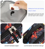 Kid Teenager School Backpack Fashion Print Shoulders Bag