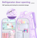3Pcs Kid Girl School Backpack Large Capacity Cartoon School Bag