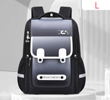 Girl Boy Students Gradient Color Fashion Waterproof Backpack School Bags