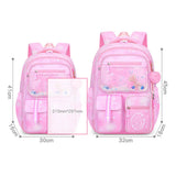 Kid Teens Girl Cute  Waterproof Large Capacity School Backpack Bookbag