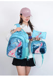 3Pcs/set Mermaid School Backpack Set Cute Kids Cartoon Book Bag