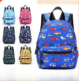 Kids Cartoon Backpack Lightweight Fashion Casual School Bag