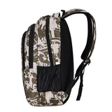 Fashion Printed Camouflage Student Boys Backpack Large Capacity Lightweight Schoolbags
