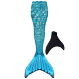 Kids Girl Adult Mom Swimming Mermaid Cosplay Costume Party Swimsuit