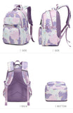 3 Pcs School Bags Kid Girls Waterproof  Aesthetic Luxury Backpack