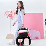 Aesthetic Backpack School Bag for Elementary Student Teen Girls