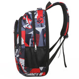 Kid Student  Large Capacity Travel Versatile Print Backpack 16 Inch