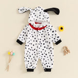 0-18M Unisex Baby Girls Boy Dalmatian Romper Halloween Costume
