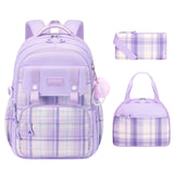 Candy Girls Backpack Set with Lunch Bag Pencil Case School Schoolbags 3 Pcs/Set