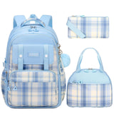 Candy Girls Backpack Set with Lunch Bag Pencil Case School Schoolbags 3 Pcs/Set