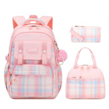 Candy Girls Backpack Set with Lunch Bag Pencil Case School Schoolbags 3 Pcs/Set