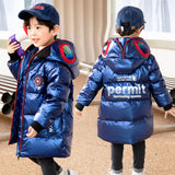 Kid Boy Down Padded Thickened Winter Coats Jackets