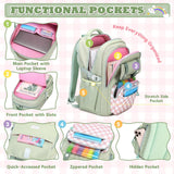 Candy Girls Backpack Set with Lunch Bag Pencil Case School Schoolbags 3 Pcs/Set