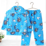 Kid Baby Girl Boy Winter Autumn Thick Loungewear Pajamas