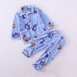 Kid Baby Girl Boy Winter Autumn Thick Loungewear Pajamas