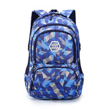 Student Boys Girls School Backpack Multicolor Multi-function Bookbags