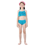 Kid Girl Mermaid Ariel Swimwear Bikini Holiday Masquerade Swimsuits