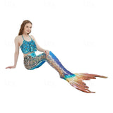 Kids Girls Mermaid Swimwear Holiday Beach Tropical Bathing Swimsuit
