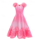 Book Week 2026 Magical Witch Fantasy Princess Fairytale Good Witch Dress Fancy Costume Carnival Costume Princess for Girls' Kid's Christmas Carnival Book Week Performance Party