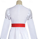 3-12T Kid Girl Conjuring Annabelle Halloween Carnival Cosplay Costume