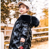 Kid Girl Long Down Winter Jacket Coats