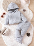 Baby Girls Knitted Long Sleeve 2 Pcs Sets