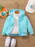 Baby Girl Boy Cozy Jacket Soft Warm Zip-Up Coat