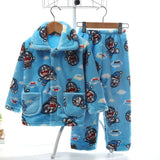 Kid Baby Girl Boy Winter Autumn Thick Loungewear Pajamas