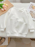 Kid Baby Girls Spring Autumn Casual Versatile Sweater