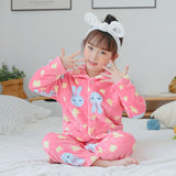 Kid Baby Girl Boy Winter Autumn Thick Loungewear Pajamas