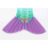 Kid Girl Mermaid Princess Swimwear Movie Cosplay Party Holiday Swimsuits