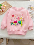 Kid Baby Girls Spring Autumn Casual Versatile Sweater