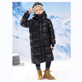 4-13Y Kids Girls Down Puffer Jacket Active Zipper School Coat Outerwear