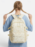 Student Boy Girl Large Capacity Polyester Schoolbag Backpacks